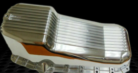 Aluminium  Stock Finned Oil pan 1955-79  SBC Chevrolet