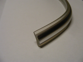 Glass Seal Lockstrip  -  Chrome top --