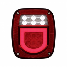 Universal Combination LED Tail Light  . With License Light