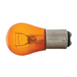 Lamp 12 volt  Amber  Double contact