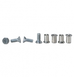 Door Glass Frame Screws / Sleeve Nuts  1947-50