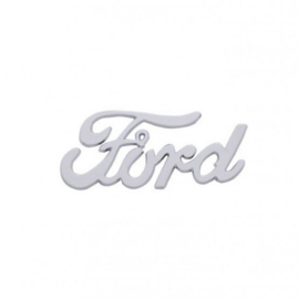 Chrome Vintage "Ford" Script Emblem