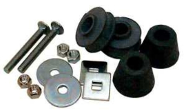 Radiator Support Mounting Kit 1969-72