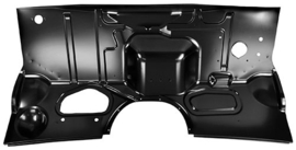 Firewall with Heater Hole EDP Steel  1953-55