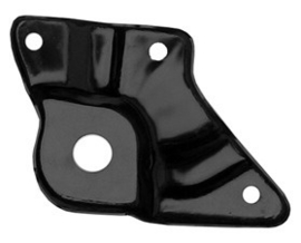 Front Fender Lower Rear Mount Plate.   Left