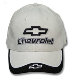Hats  -- Chevrolet --  Bowtie decal  bone