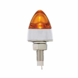 LED Bullet License Plate Fastener -- Amber --