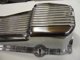 Alum.Finned Oil Pan. 1986 UP -  SBC 283-400.