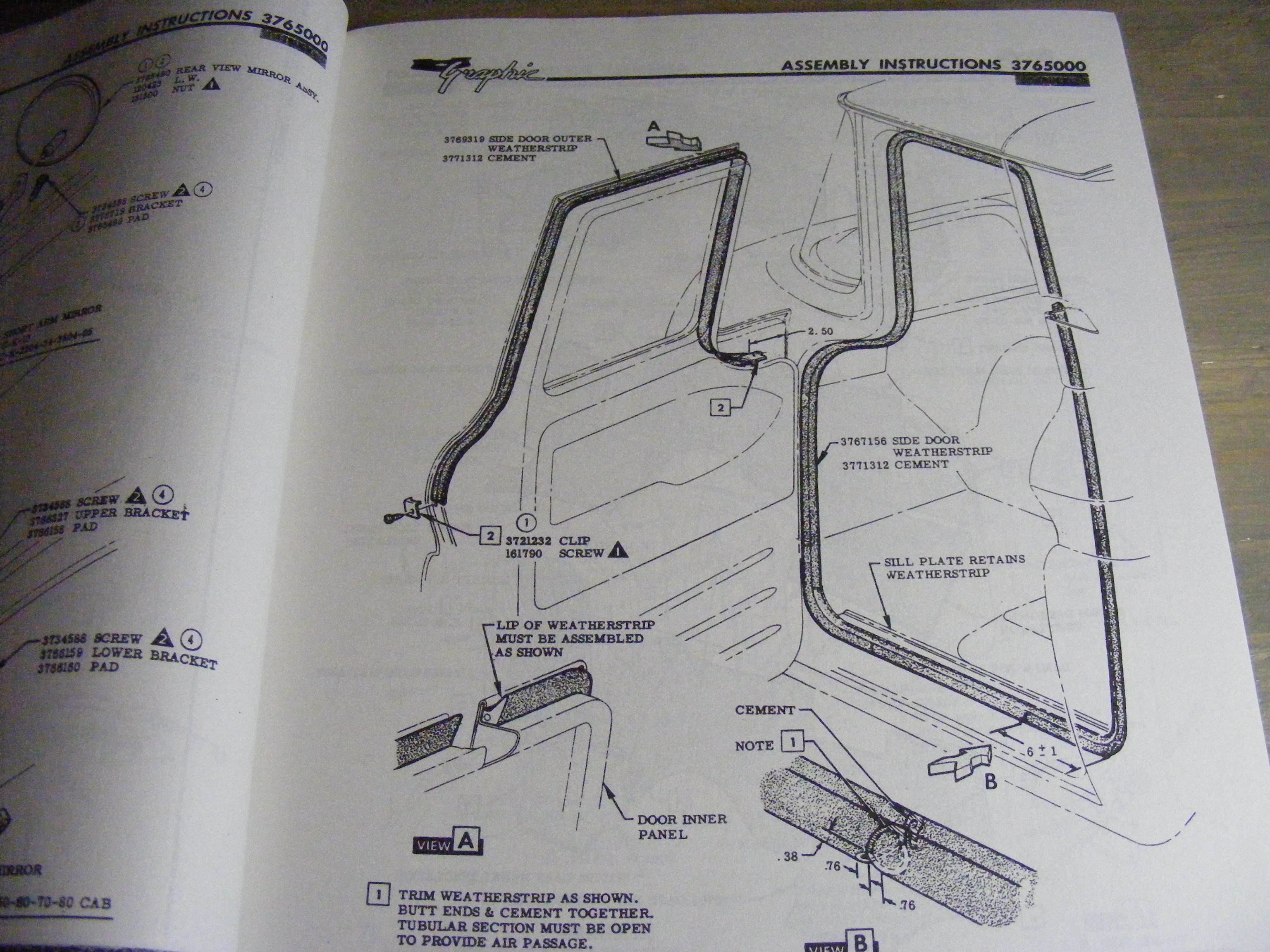 Factory Assembly Manual  1960-66