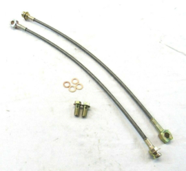 Stainless Steel Brake Lines Kit 18"