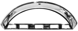Instrument Gauge Dash Bezel -- Chrome -- 1956-Ford Truck