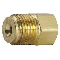 Brass Adapter Male 9/16"-18 to Female 3/8"-24