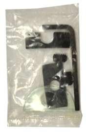 Peep Mirror - with Curved Arm - Round Head  4"