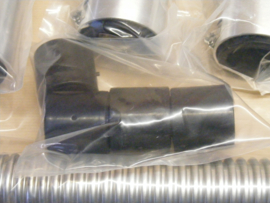 48"  Stanless steel Radiator Hose Kit,   --Polised--   Universal