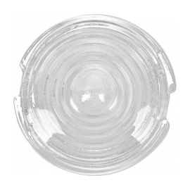 Back-up Light Lens -- Clear -- 1960-66  Fleetside