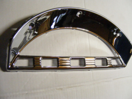 Instrument Gauge Dash Bezel -- Chrome -- 1956-Ford Truck