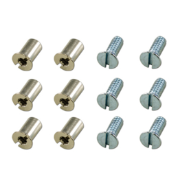 Door Glass Frame Screws / Sleeve Nuts    1955-63