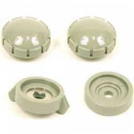 Radio Knob Set Gray 1954-55