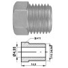 Wartel 7/16 x 24 unf  Ø 5 mm