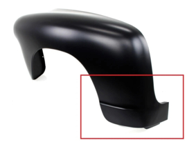 Front Fender lower rear section  1947-55  Left