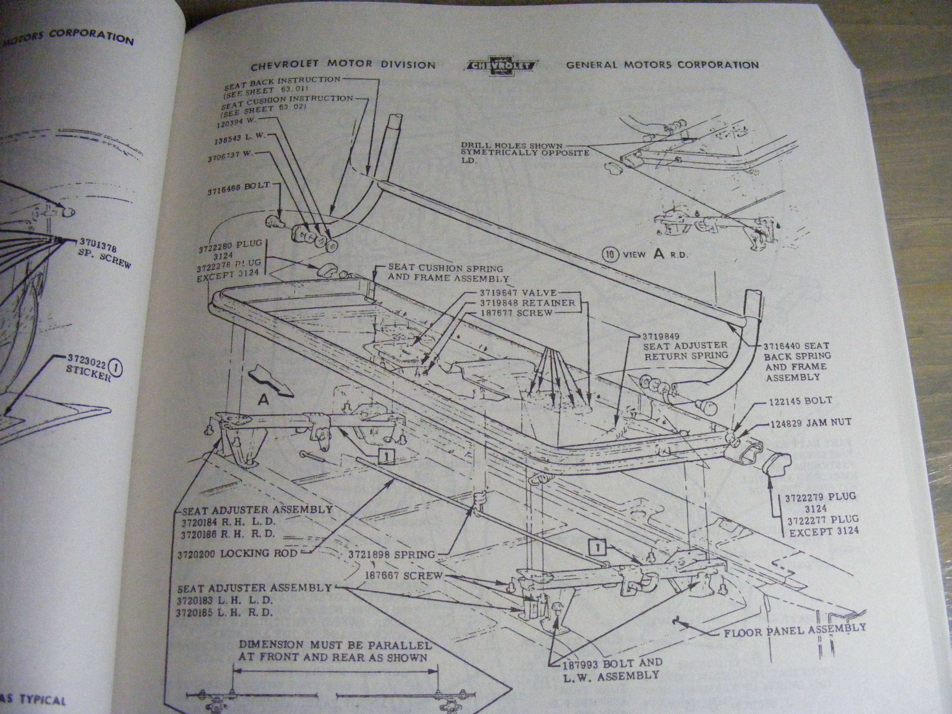 Factory Assembly Manual  1955-59