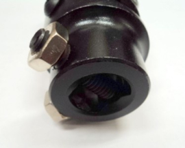 U Joint Coupler  3/4"DD x 3/4"DD    Black