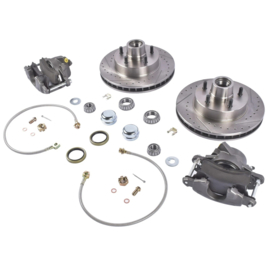 5 Lug Deluxe Front Disc Brake Kit 12" .   1973-87.  C10