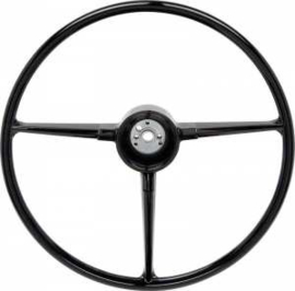 Stuurwiel 1967-68. ´´ Nieuw´´  Zwarte uitvoering
