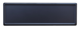 Radio delete plate, with clips 1967-72