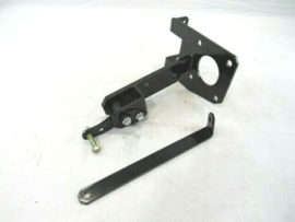 1955-59 GM Truck Frame Mount Pedal Booster Bracket Black