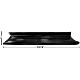 Ford Truck steel Running Boards .  EDP primer   Pair  New.  ***