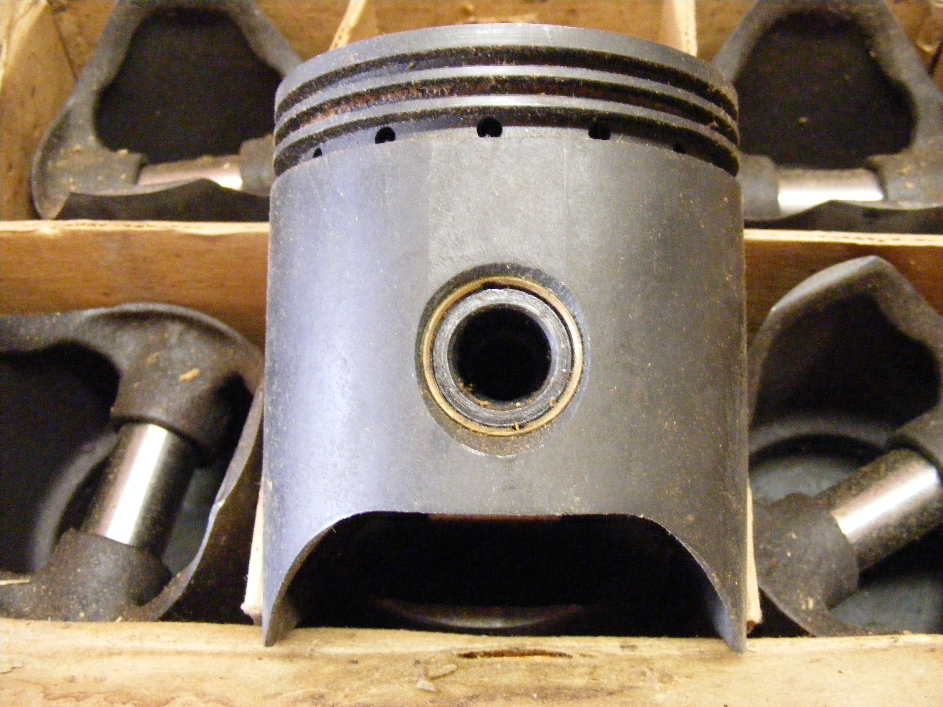 Set of 6 pistons   0.20"   216 Ci