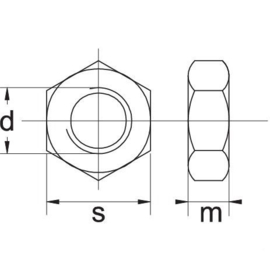 Moer  1/2"-13  UNC