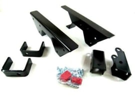 C10.  C15  Rear 5'' Drop Frame C-notch Kit Black 1973-87