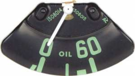 Olie druk meter  1954-55