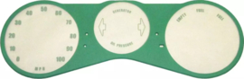 Instrument Cluster Lens,  3 Hole. 1967-72  Chevrolet / GMC Truck