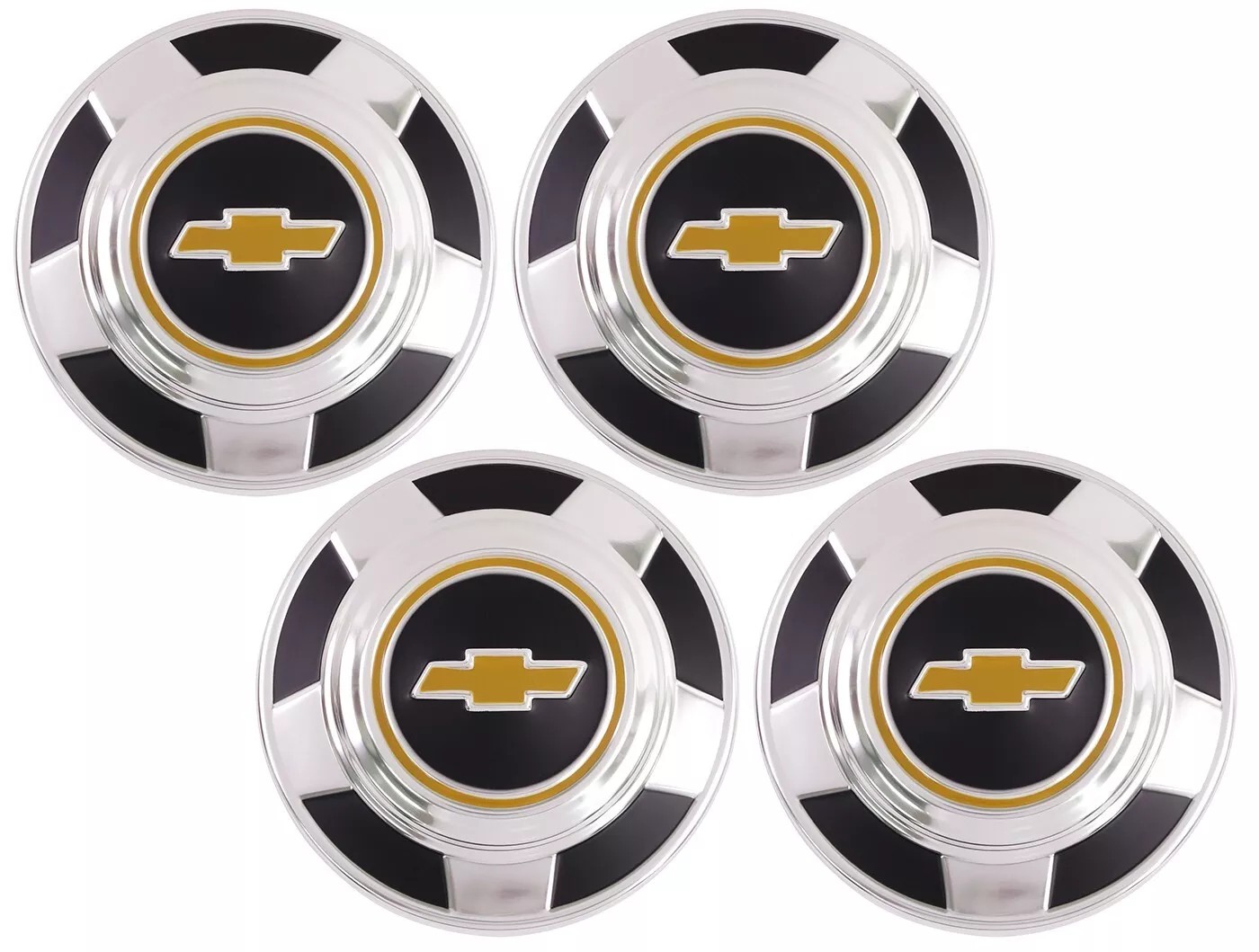 Hubcaps Set -- Chevrolet --  1/2 tons Truck.  1976-87