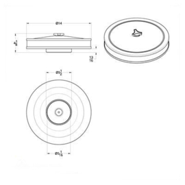 Classic 14” Chrome Air Cleaner