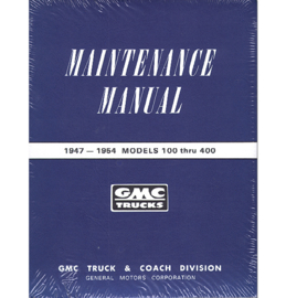 Shop Manual - GMC  1947-54