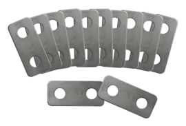 Door Latch Shims, Package of 12 pieces 1964-72