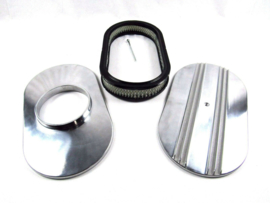15'' Oval Half Finned Air Cleaner with Element