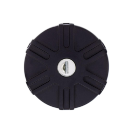 Titan Cap - Locking Gas Cap  - Black - 1947-71