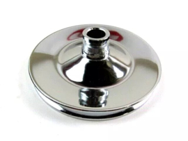 Power Steering Pump Pully, -- Chrome -- Single Groove