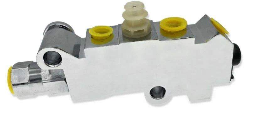 Aluminum Disc/Drum Brake Portioning Valve - Chrome -
