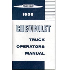 Owners Manual - 1958 Chevrolet