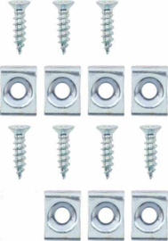 Hood-to-Cowl Seal Retainers set 1947-54