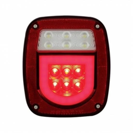 Universal Combination LED Tail Light  . With License Light