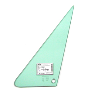 Vent. Glass  ( 1 hole )  -- Green -- 1968-72  Chevrolet / GMC Truck