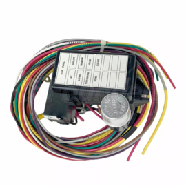 10 Circuit Basic Wire Harness Fuse Box