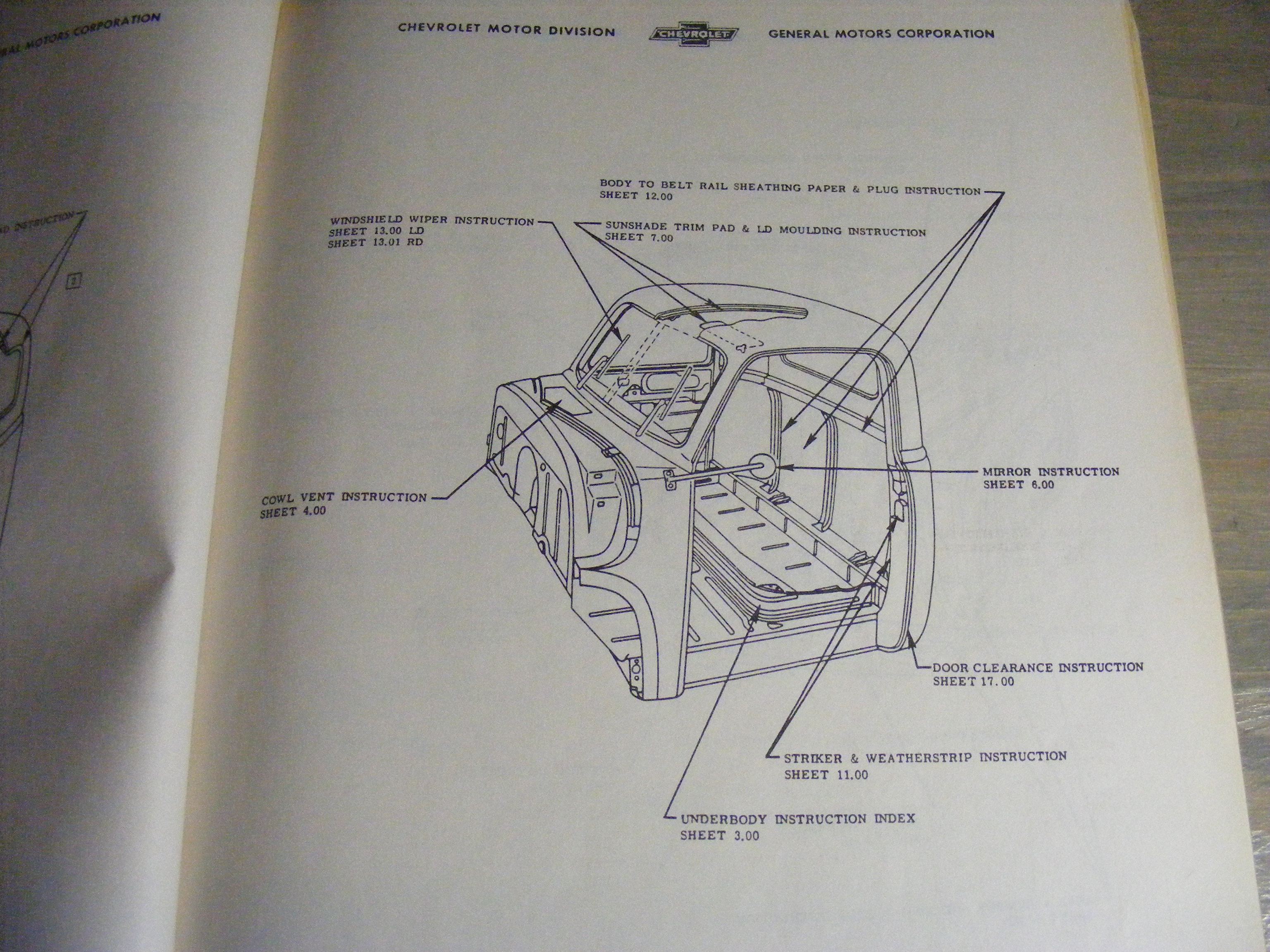 Factory Assembly Manual  1947-54